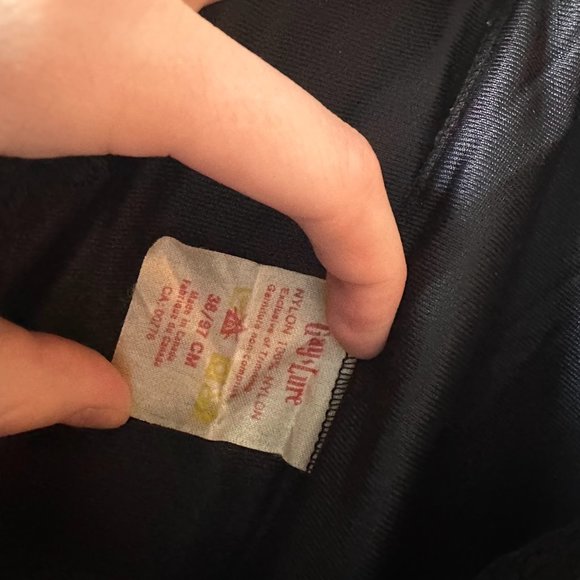 Vintage Gay Lure black slip dress - Picture 2 of 2